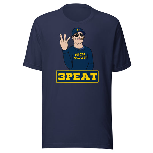 3 Peat Blue T-Shirt